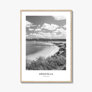 Anguilla Wall Art, Anguilla Wall Decor, Anguilla Poster, Anguilla Home Decor, Anguilla Travel Gift, Anguilla Travel Print