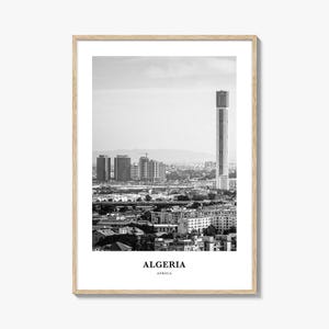 Algeria Wall Art, Algeria Wall Decor, Algeria Poster, Algeria Home Decor, Algeria Travel Gift, Algeria Travel Print