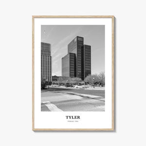 Tyler Wall Art, Tyler Wall Decor, Tyler Poster, Tyler Home Decor, Tyler Travel Gift, Tyler Travel Print