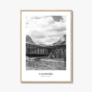 Canmore Wall Art, Canmore Wall Decor, Canmore Poster, Canmore Home Decor, Canmore Travel Gift, Canmore Travel Print