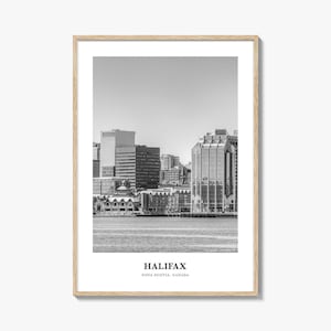 Halifax Wall Art, Halifax Wall Decor, Halifax Poster, Halifax Home Decor, Halifax Travel Gift, Halifax Travel Print