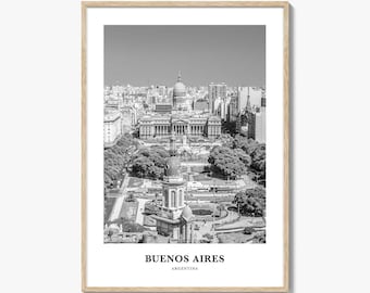 Buenos Aires Photography Print: Argentina Travel Poster