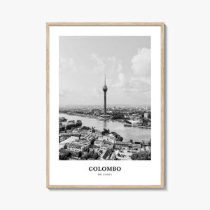 Colombo Wall Art, Colombo Wall Decor, Colombo Poster, Colombo Home Decor, Colombo Travel Gift, Colombo Travel Print