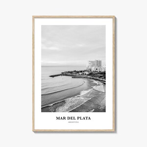 Arte de parede de Mar del Plata, decoração de parede de Mar del Plata, pôster de Mar del Plata, decoração de casa de Mar del Plata, presente de viagem de Mar del Plata, Mar del Plata