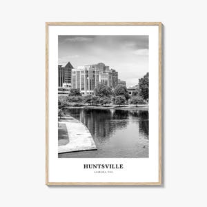 Huntsville Wall Art, Huntsville Wall Decor, Huntsville Poster, Huntsville Home Decor, Huntsville Travel Gift, Huntsville Travel Print