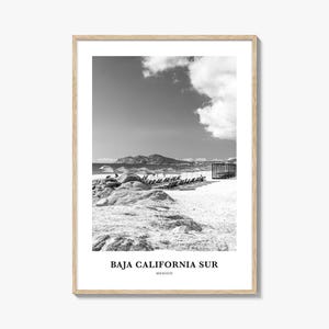 Baja California Sur Wall Art, Baja California Sur Wall Decor, Baja California Sur Poster, Baja California Sur Home Decor, Travel Gift