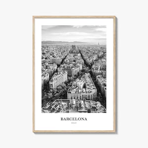 Barcelona Wall Art No 2, Barcelona Wall Decor, Barcelona Poster, Barcelona Home Decor, Barcelona Travel Gift, Barcelona Travel Print