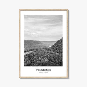 Tennessee Wall Art, Tennessee Wall Decor, Tennessee Poster, Tennessee Home Decor, Tennessee Travel Gift, Tennessee Travel Print