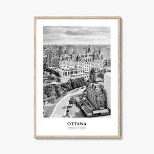 Ottawa Wall Art No 1, Ottawa Wall Decor, Ottawa Poster, Ottawa Home Decor, Ottawa Travel Gift, Ottawa Travel Print