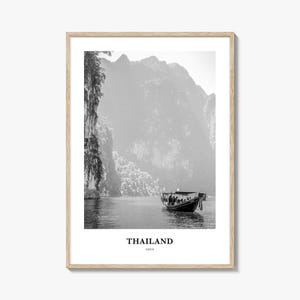 Thailand Wall Art No 1, Thailand Wall Decor, Thailand Poster, Thailand Home Decor, Thailand Travel Gift, Thailand Travel Print