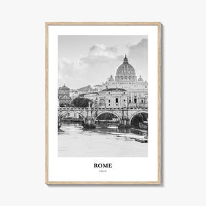 Rome Wall Art No 1, Rome Wall Decor, Rome Poster, Rome Home Decor, Rome Travel Gift, Rome Travel Print