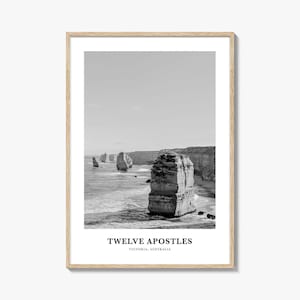 Zwölf Apostel Fotografie Druck: Australien Reise Poster