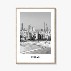 Bahrain Wall Art, Bahrain Wall Decor, Bahrain Poster, Bahrain Home Decor, Bahrain Travel Gift, Bahrain Travel Print