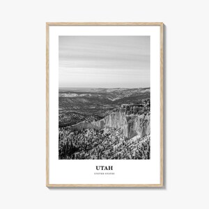 Utah Wall Art No 1, Utah Wall Decor, Utah Poster, Utah Home Decor, Utah Travel Gift, Utah Travel Print