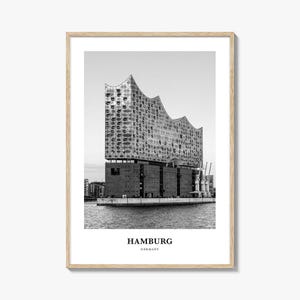 Hamburg Wall Art No 2, Hamburg Wall Decor, Hamburg Poster, Hamburg Home Decor, Hamburg Travel Gift, Hamburg Travel Print
