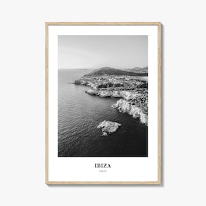 Ibiza Wall Art, Ibiza Wall Decor, Ibiza Poster, Ibiza Home Decor, Ibiza Travel Gift, Ibiza Travel Print