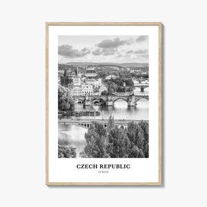 Tsjechië muurkunst, Tsjechië muur decor, Tsjechië poster, Tsjechië woondecoratie, Tsjechië reiscadeau, reizen