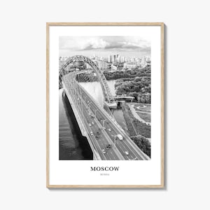 Moscow Wall Art Russia No 1, Moscow Wall Decor, Moscow Poster, Moscow Home Decor, Moscow Travel Gift, Moscow Travel Print