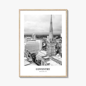 Coventry Wall Art, Coventry Wall Decor, Coventry Poster, Coventry Home Decor, Coventry Travel Gift, Coventry Travel Print