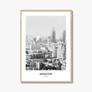 Moscow Wall Art Russia No 2, Moscow Wall Decor, Moscow Poster, Moscow Home Decor, Moscow Travel Gift, Moscow Travel Print