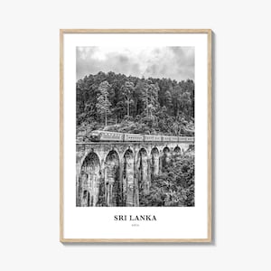 Sri Lanka Wall Art, Sri Lanka Wall Decor, Sri Lanka Poster, Sri Lanka Home Decor, Sri Lanka Travel Gift, Sri Lanka Travel Print