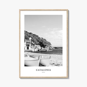Catalonia Wall Art, Catalonia Wall Decor, Catalonia Poster, Catalonia Home Decor, Catalonia Travel Gift, Catalonia Travel Print