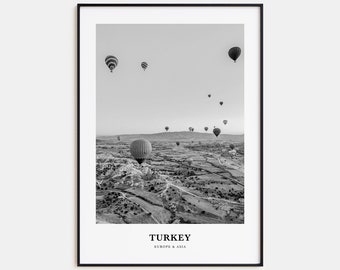 Turkey Wall Art, Turkey Wall Decor, Turkey Poster, Turkey Home Decor, Turkey Travel Gift, Turkey Travel Print