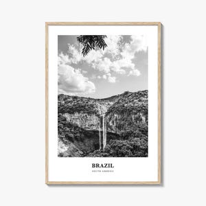Brasilien Wand Kunst Nr. 1, Brasilien Wand Dekoration, Brasilien Poster, Brasilien Wohnkultur, Brasilien Geschenk, Brasilien Reise Poster