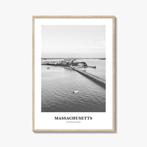 Massachusetts Wall Art No 2, Massachusetts Poster, Massachusetts Poster, Massachusetts Wohnkultur, Massachusetts Reisegeschenk, Reise