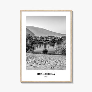 Huacachina Wall Art, Huacachina Wall Decor, Huacachina Poster, Huacachina Home Decor, Huacachina Travel Gift, Huacachina Travel Print