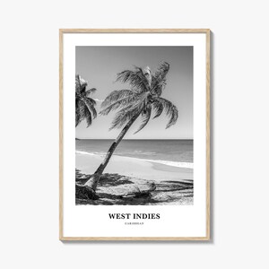 West Indies Wall Art, West Indies Wall Decor, West Indies Poster, West Indies Home Decor, West Indies Travel Gift, West Indies Travel Print
