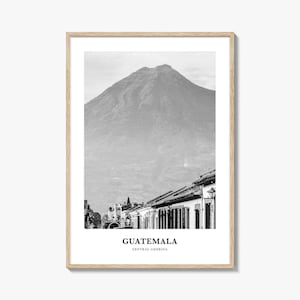 Guatemala Wall Art No 1, Guatemala Wall Decor, Guatemala Poster, Guatemala Home Decor, Guatemala Travel Gift, Guatemala Travel Print