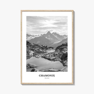 Chamonix Wall Art, Chamonix Wall Decor, Chamonix Poster, Chamonix Home Decor, Chamonix Travel Gift, Chamonix Travel Print