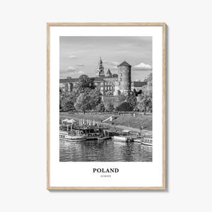 Poland Wall Art, Poland Wall Decor, Poland Poster, Poland Home Decor, Poland Travel Gift, Poland Travel Print
