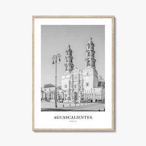 Aguascalientes Wall Art, Aguascalientes Wall Decor, Aguascalientes Poster, Aguascalientes Home Decor, Aguascalientes Travel Gift, Travel