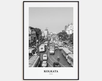 Kolkata Wall Art, Kolkata Wall Decor, Kolkata Poster, Kolkata Home Decor, Kolkata Travel Gift, Kolkata Travel Print