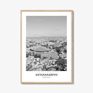 Antananarivo Wall Art, Antananarivo Wall Decor, Antananarivo Poster, Antananarivo Home Decor, Antananarivo Travel Gift, Antananarivo Travel