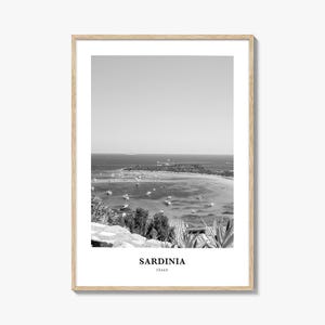 Sardinia Wall Art, Sardinia Wall Decor, Sardinia Poster, Sardinia Home Decor, Sardinia Travel Gift, Sardinia Travel Print