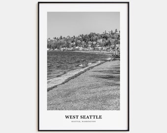 West Seattle Wall Art, West Seattle Wall Decor, West Seattle Poster, West Seattle Home Decor, West Seattle Travel Gift, West Seattle Travel