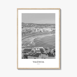 Valencia Wall Art No 2, Valencia Wall Decor, Valencia Poster, Valencia Home Decor, Valencia Travel Gift, Valencia Travel Print