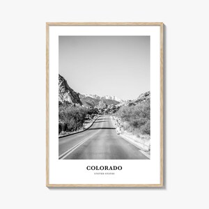 Colorado Wall Art No 2, Colorado Wall Decor, Colorado Poster, Colorado Home Decor, Colorado Travel Gift, Colorado Travel Print