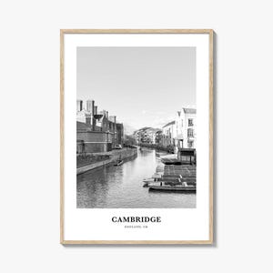 Cambridge Wall Art England, Cambridge Wall Decor, Cambridge Poster, Cambridge Home Decor, Cambridge Travel Gift, Cambridge Travel Print