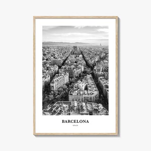 Barcellona Wall Art n. 2, Decorazione murale di Barcellona, Poster di Barcellona, Arredamento per la casa di Barcellona, Regalo di viaggio di Barcellona, Stampa di viaggio di Barcellona