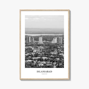 Islamabad Wall Art, Islamabad Wall Decor, Islamabad Poster, Islamabad Home Decor, Islamabad Travel Gift, Islamabad Travel Print