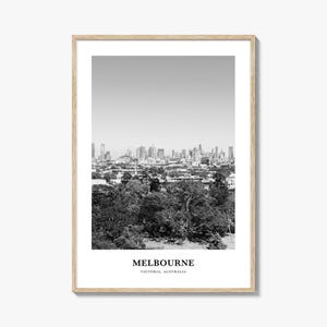 Melbourne Wall Art Australia No 3, Melbourne Wall Decor, Melbourne Poster, Melbourne Home Decor, Melbourne Travel Gift, Melbourne Travel