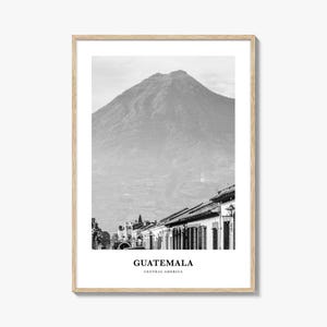 Guatemala Wall Art No 1, Guatemala Wall Decor, Guatemala Poster, Guatemala Home Decor, Guatemala Travel Gift, Guatemala Travel Print