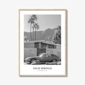 Palm Springs Wall Art No 1, Palm Springs Wall Decor, Palm Springs Poster, Palm Springs Home Decor, Palm Springs Travel Gift, Palm Springs