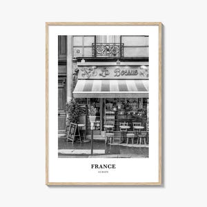 France Wall Art No 4, France Wall Decor, France Poster, France Home Decor, France Travel Gift, France Travel Print