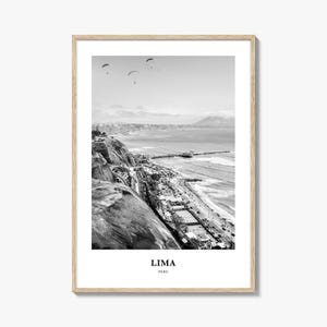 Lima Wall Art No 3, Lima Wall Decor, Lima Poster, Lima Home Decor, Lima Travel Gift, Lima Travel Print
