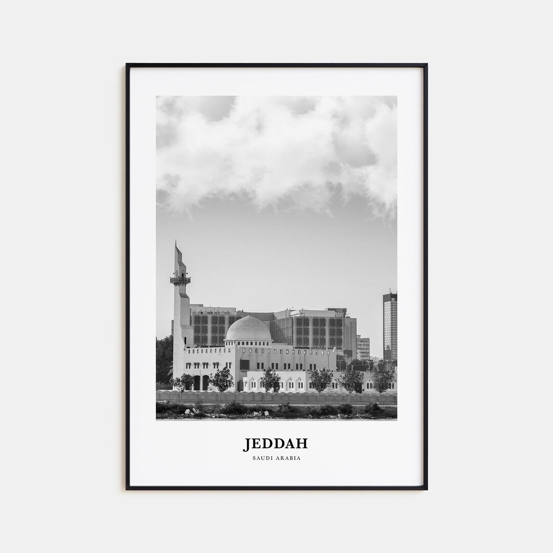 Jeddah Wall Art Jeddah Wall Decor Jeddah Poster Jeddah Home Etsy